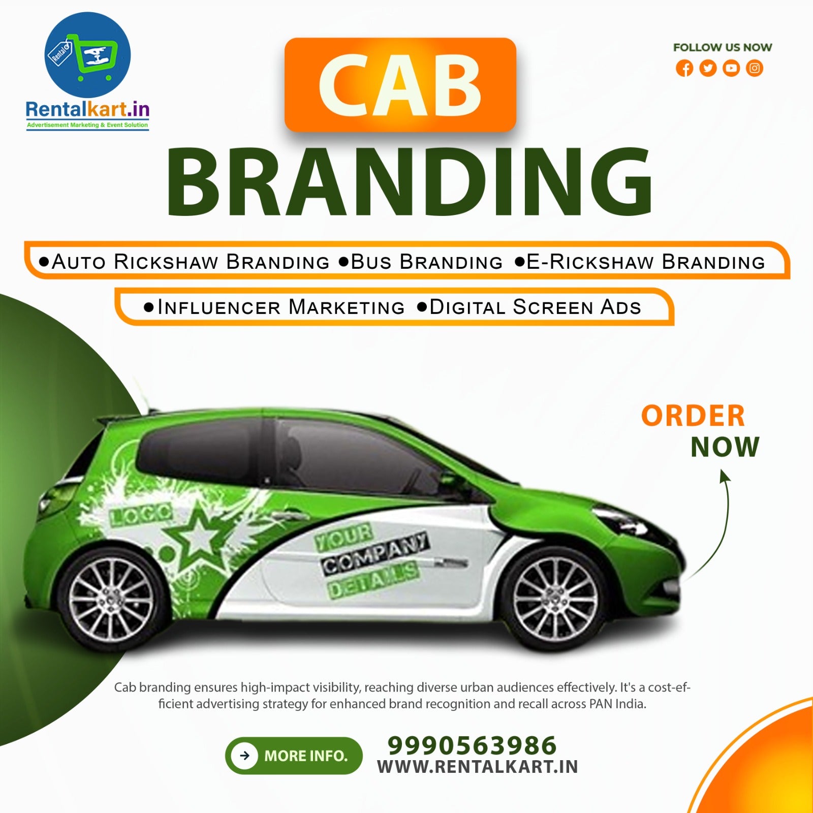 Cab Branding in Delhi