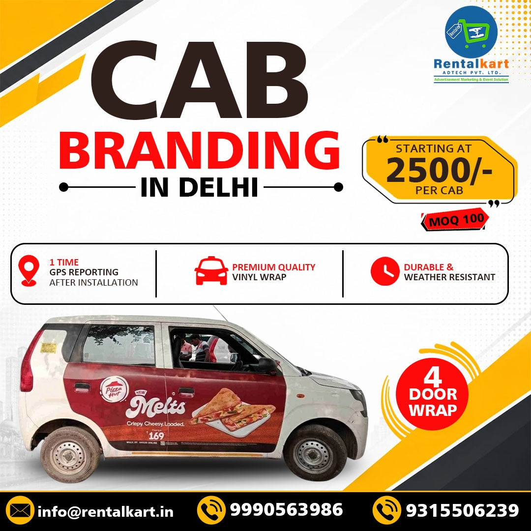 Cab Branding in Delhi