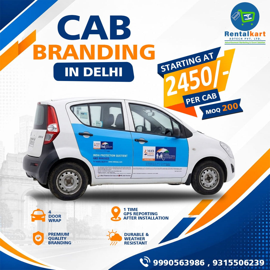 Cab Branding in Delhi
