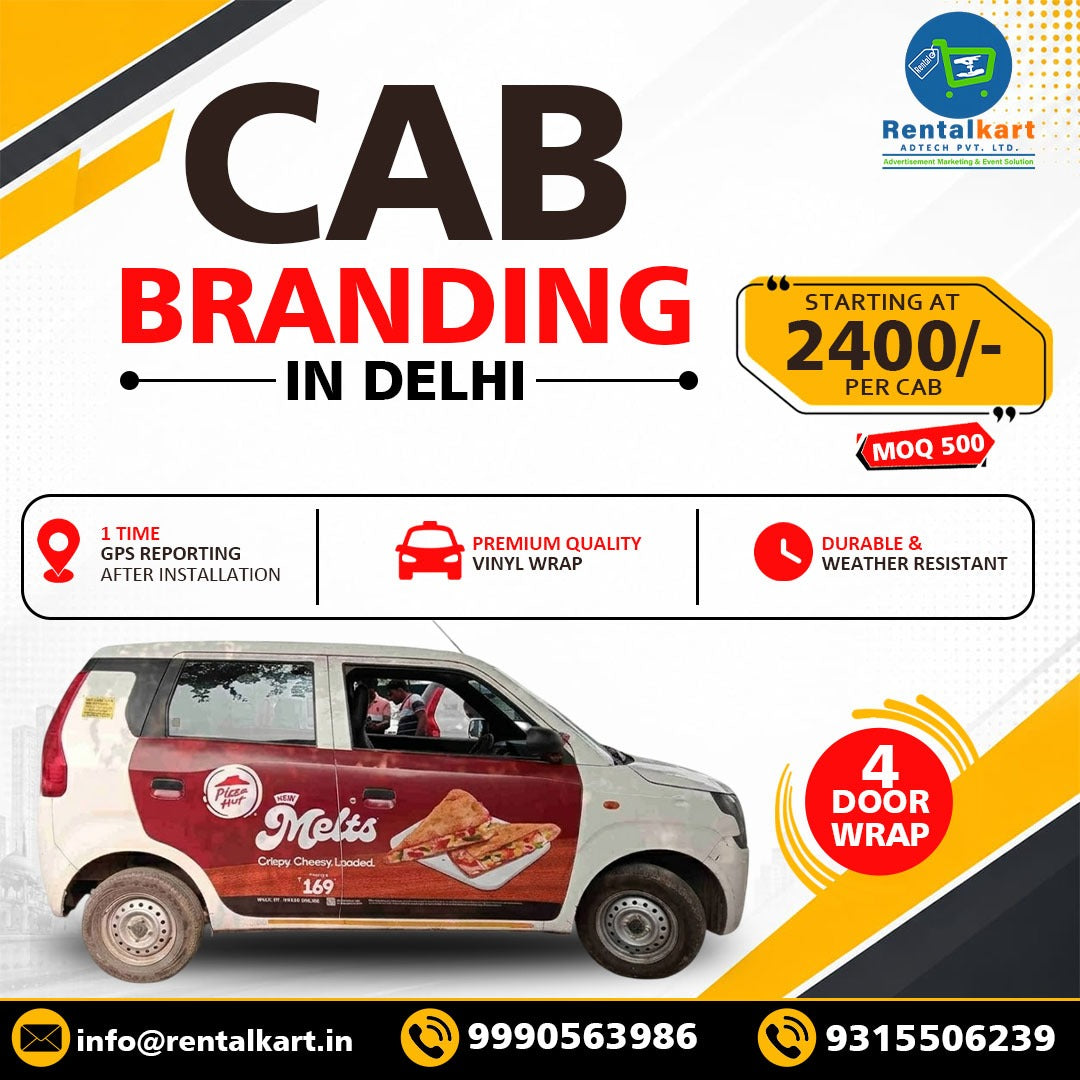 Cab Branding in Delhi