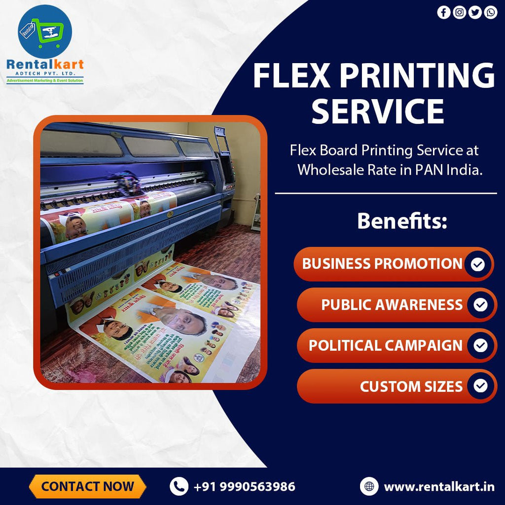 Chinese Flex 180 GSM – Premium Outdoor Banner Printing Material - RENTALKART ADTECH PRIVATE LIMITED
