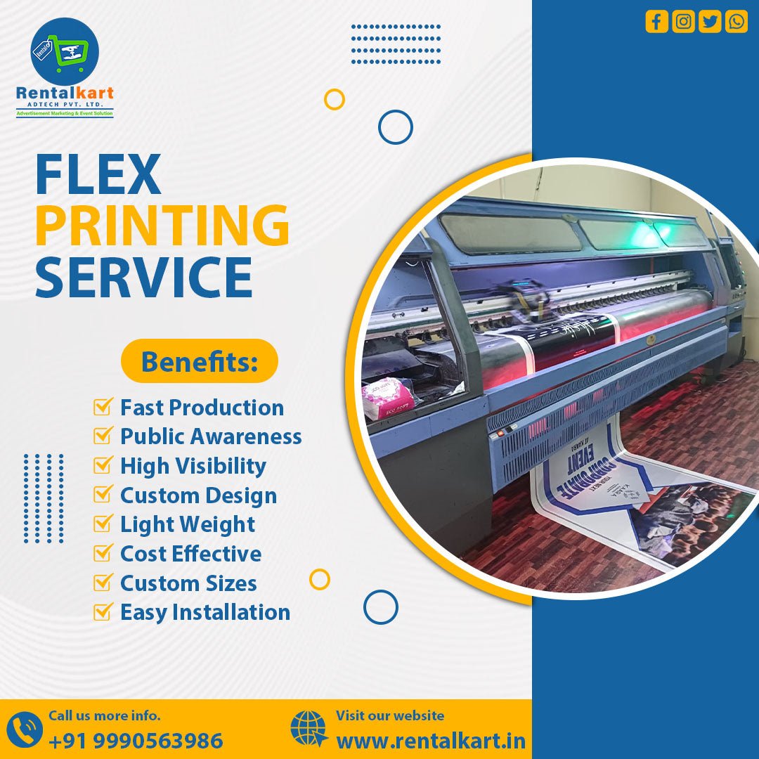 Indian Blackout Flex – 220–280 GSM | Premium Heavy-Duty Light-Blocking Banner Material - RENTALKART ADTECH PRIVATE LIMITED