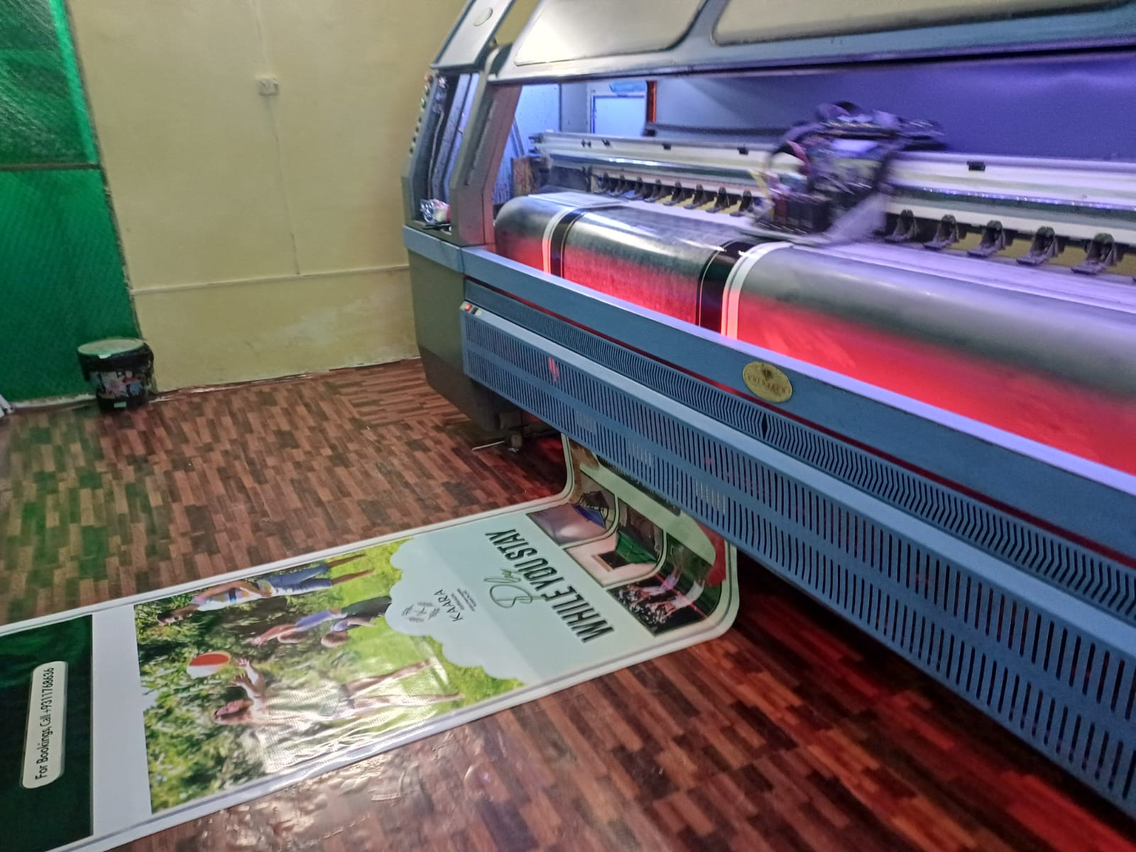Normal Blackout Flex 180–220 GSM – Premium Light-Blocking Banner Printing Material - RENTALKART ADTECH PRIVATE LIMITED