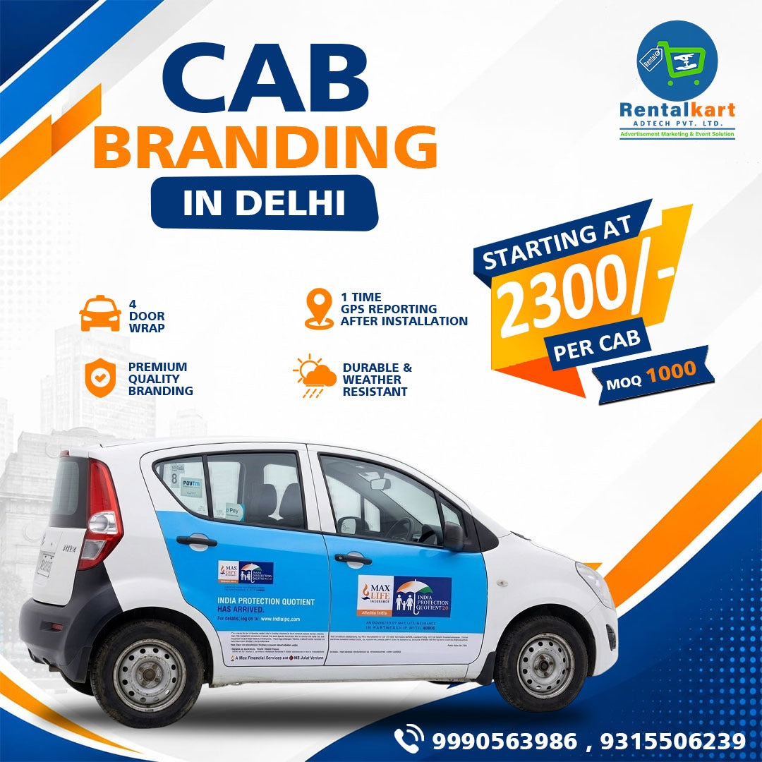 Cab Branding in Delhi