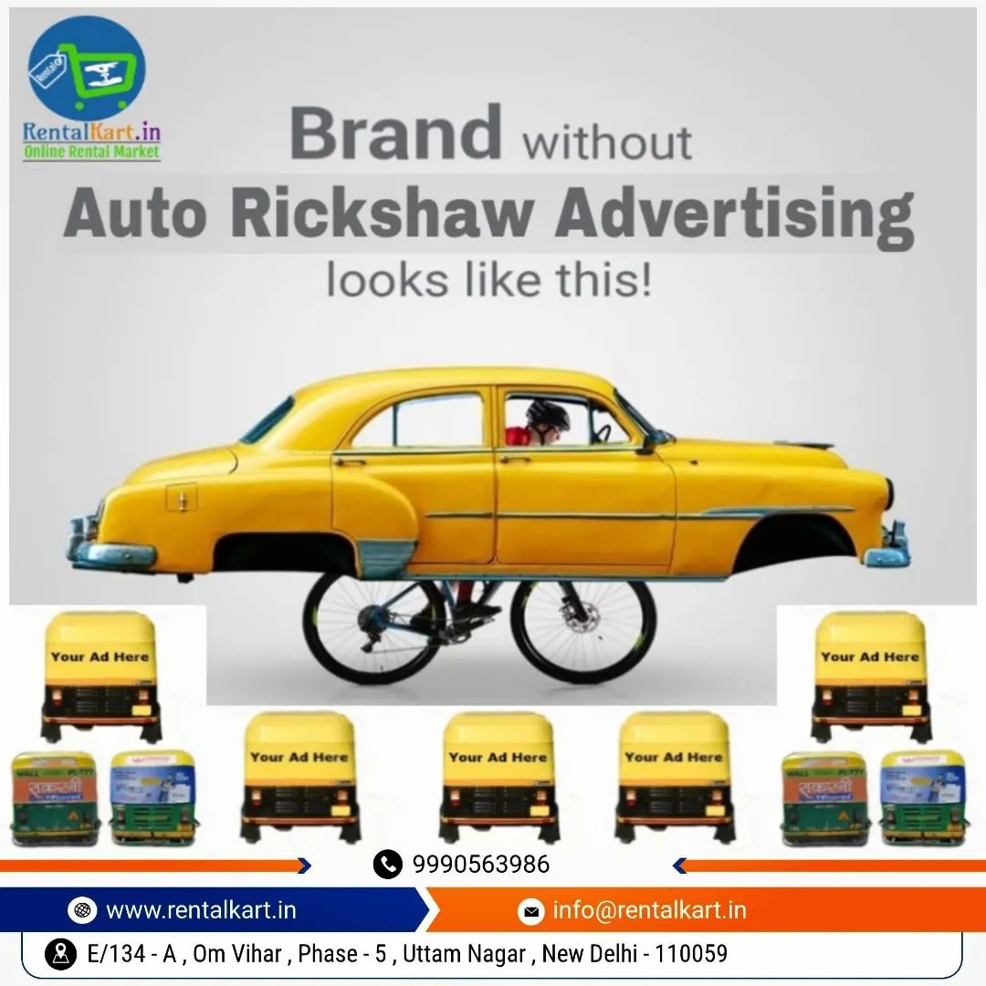 Best Auto Rickshaw Advertising Agency in Delhi